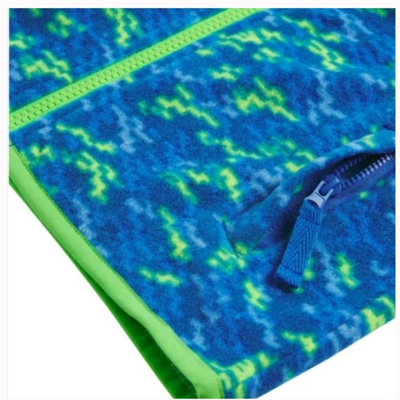 NWT Lands End Kids Fleece Hooded Jacket - Picture 3 of 5